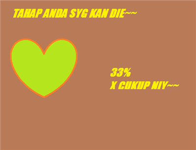 TAHAP ANDA SYG KAN MEREKA~~~