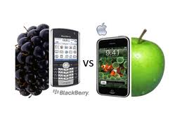 Apple Vs Blackberry=La Pera