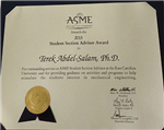 Asme Outstanding Professor Award