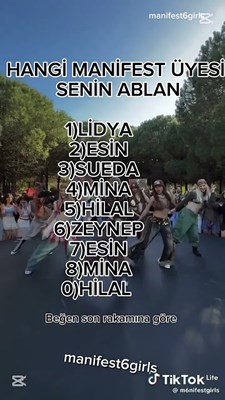 Hangi Manifest üyesi senin ablan? 