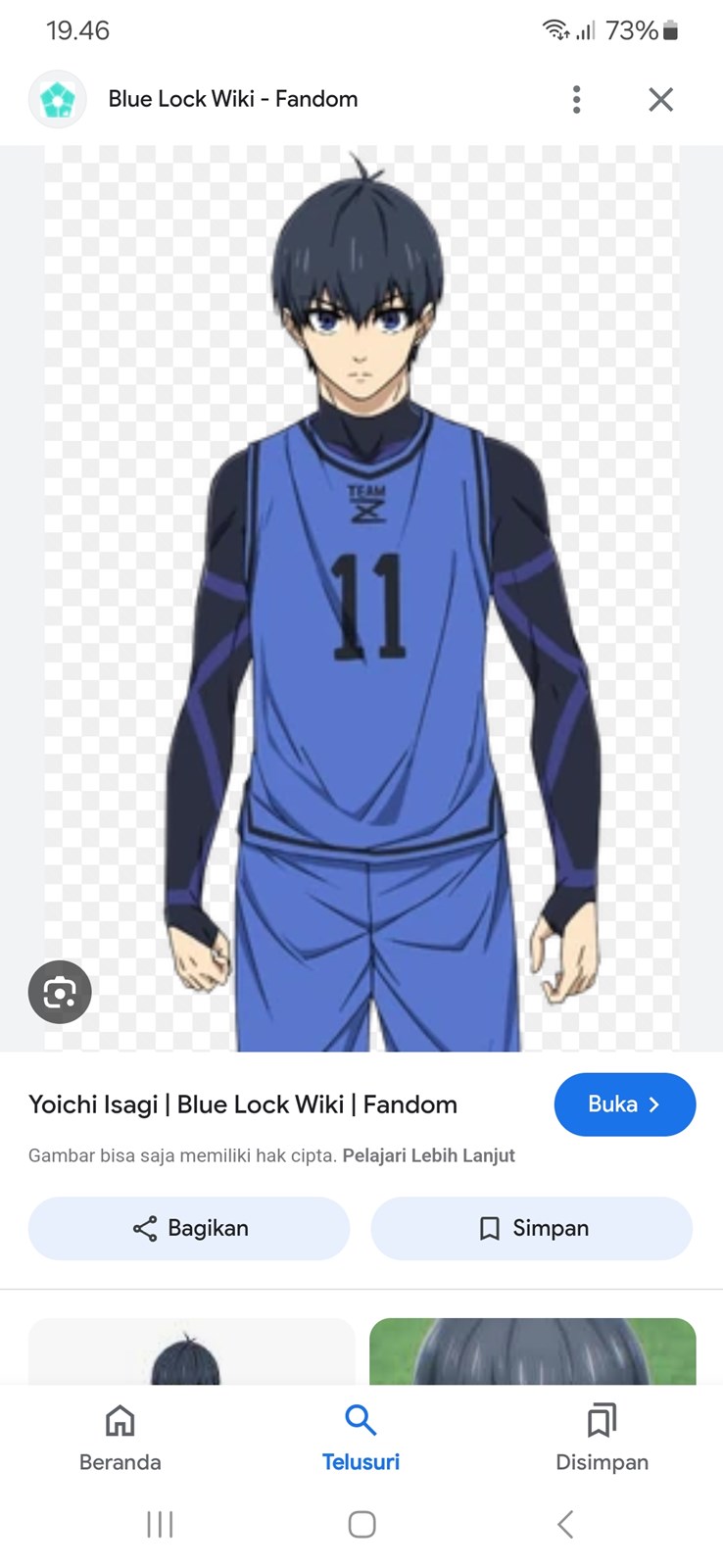 Siapa kamu di blue lock