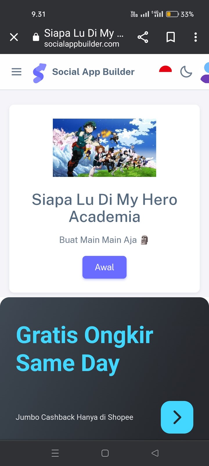 Mirip Dengan Siapa Kah Kamu Di My Hero Academia?