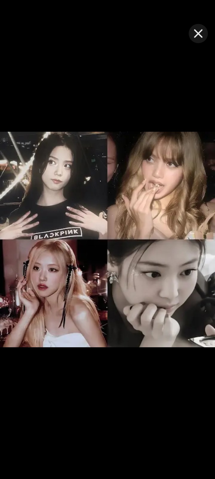 A chi assomigli belle blackpink?