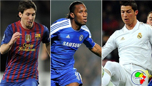 Ronaldo Mu Messi Mi Drogba Mı
