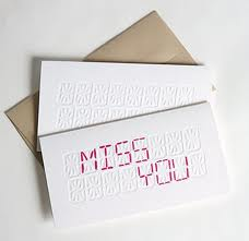 miss you!