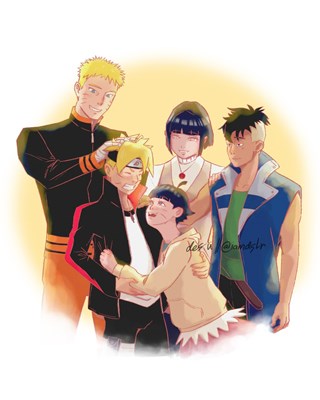 Apa Karakter Mu Di Antara Anak Naruto Dan Hinata