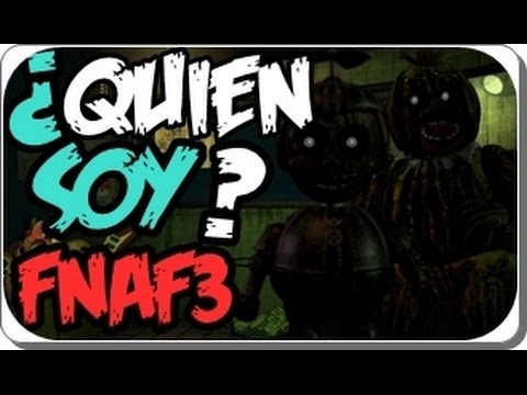 ¿Que Personaje De Fnaf 3 Eres?