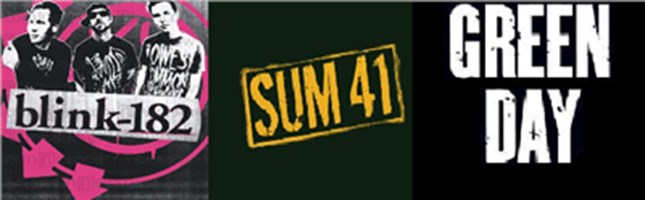 Blink 182 Vs Sum 41 Vs Green Day