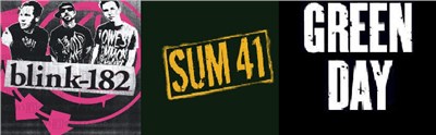 Blink 182 Vs Sum 41 Vs Green Day