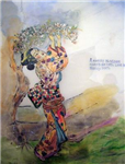 Silk Chinese Picture By Slavica Anisija Blagojevic