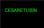 Bugün Cesaretlimisin ? Korkak Mı ?