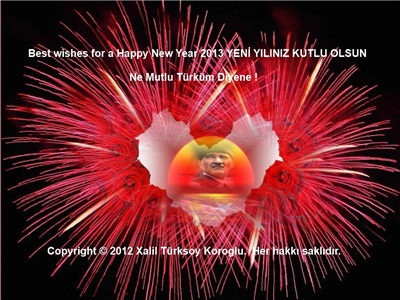 Best wishes for a Happy New Year