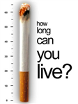 Smoking % Cigeratte