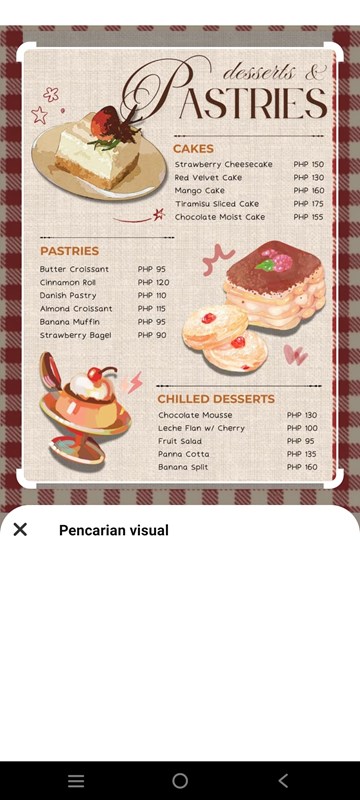 Yang ini hasilnya
