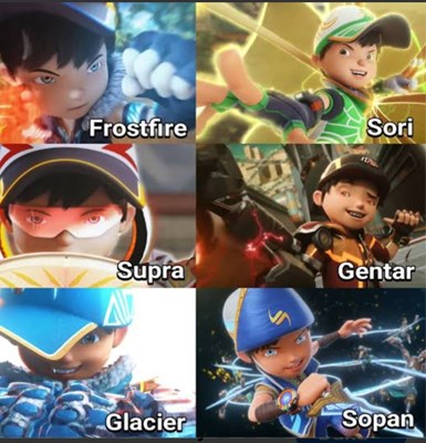 Lu mirip siapa di fusion BoBoiBoy