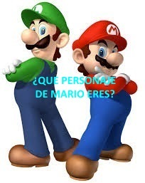 ¿Que Personaje De Mario Eres?