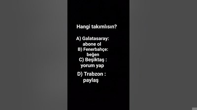 Hangi Takımlısın 