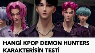 Hangi kpop demon hunters karakterisin? 