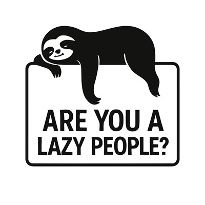 Apakah kamu orang yang pemalas? 💤💤