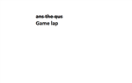 Game Lap