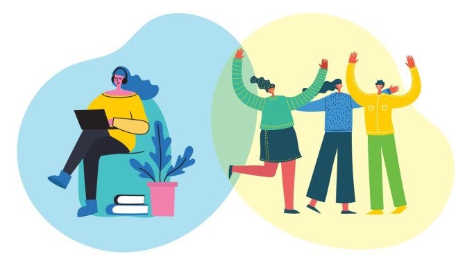 Selamat🎉🎉 kamu introvert