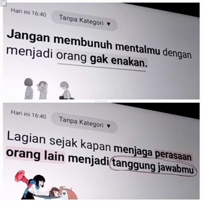 Seberapa takutnya mu dengan sosial/persahabatan mu?
