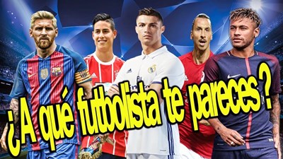Que futbolista eres?