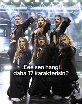 Hangi daha 17 karakterisin