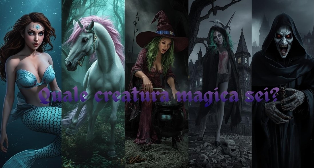 Quale creatura magica sei? 