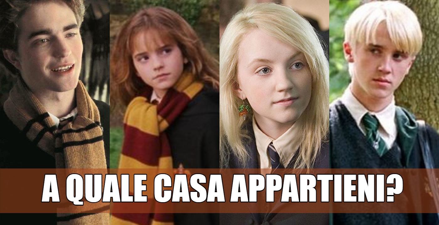 A Quale Casa Di Harry Potter Appartieni?