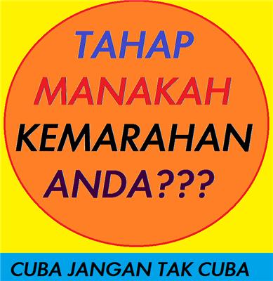 Tahap Manakah Kemarahan Anda?