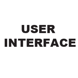 User Interface.