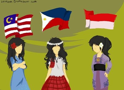 Mirip Siapa Kamu Di Nyotalia {Maphilindo}
