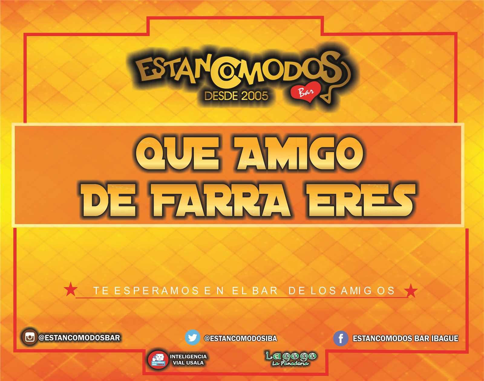 Que Amigo De Farra Eres 