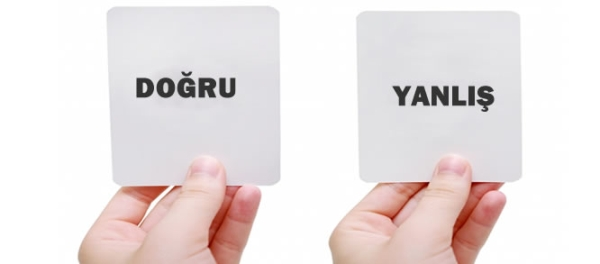 Test Doğru Yanlış Testi