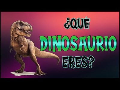 Que tipo de dinosaurio eres