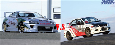 1400Hp Toyotasupra Vs 460Hp Mitsubishilancerevo 9