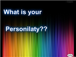 What Is Your Personality?