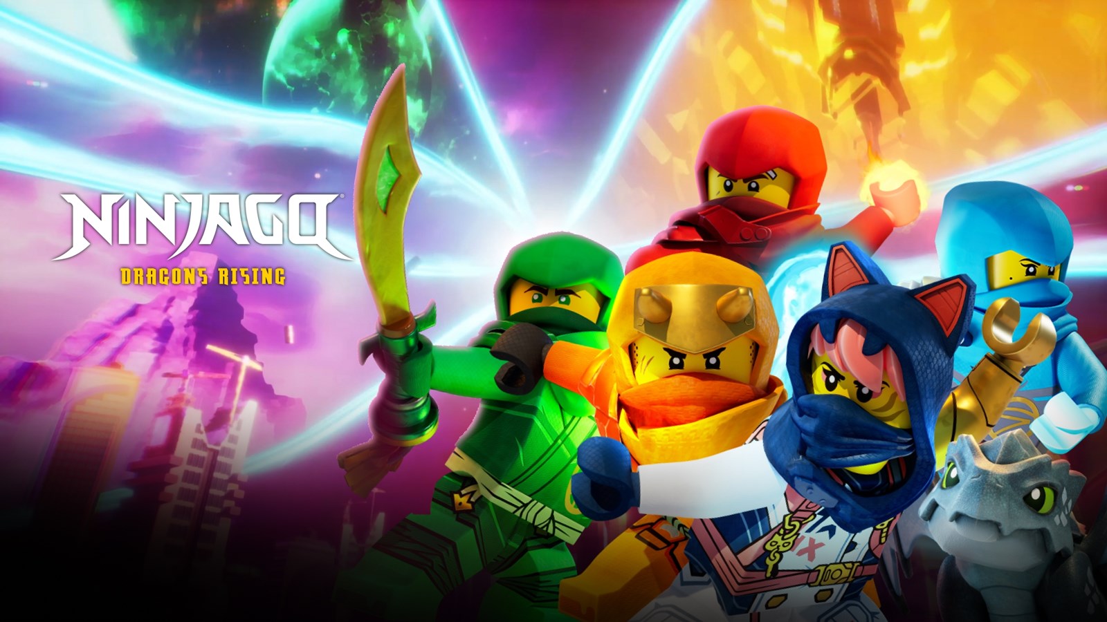 Siapakah Kamu Di Ninjago Dragon Rising