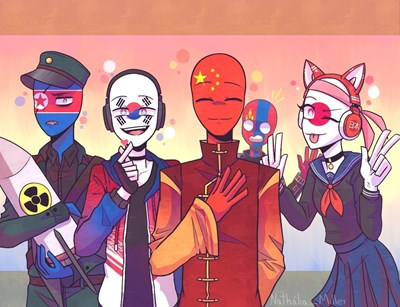 Siapakah Kamu Di Asia:V(Countryhumans)