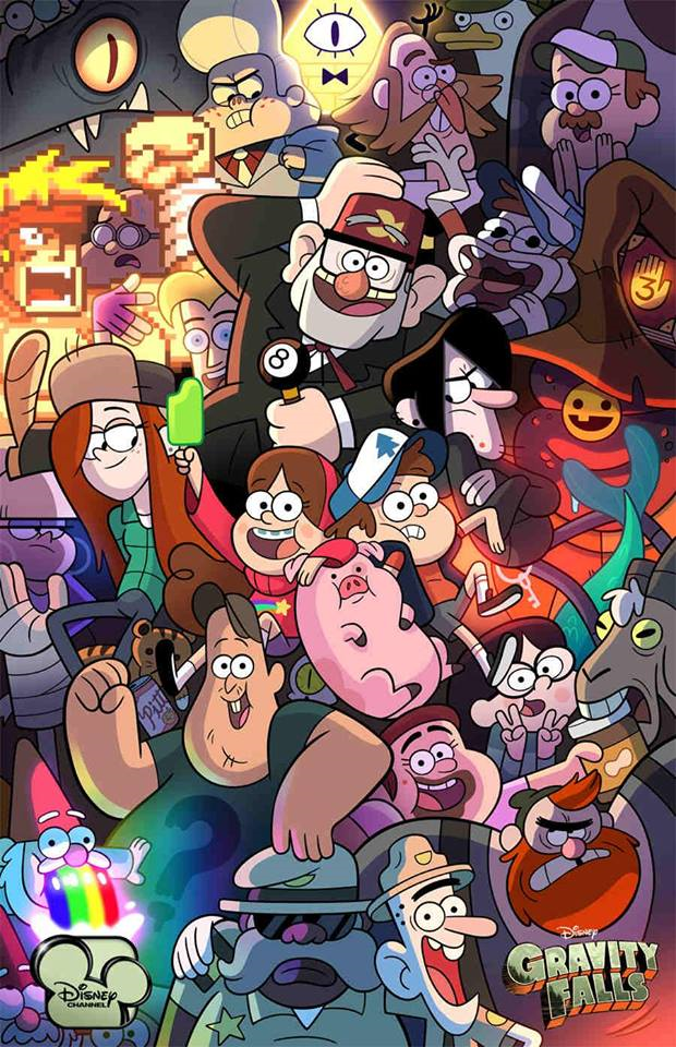 Hangi Gravity Falls Karakterisin