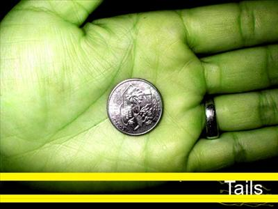 Toss A Penny- Yes Or No- Quick Decision Maker