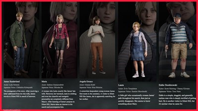 ¿¿Que personaje de silent hill 2 remake sería tu pareja?? 