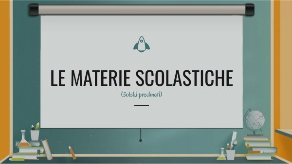 Qual è la tua materia preferita?