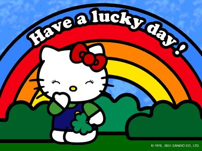 Lucky Button!