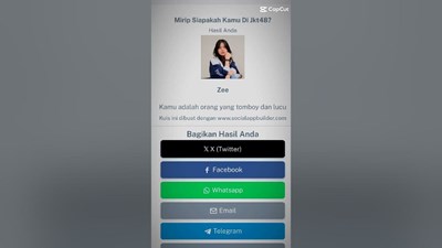 Mirip siapakah kamu di JKT48 