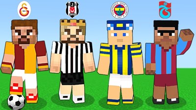 Minecraft parodileri karakterleri