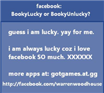 Bookylucky Or Bookyunlucky?