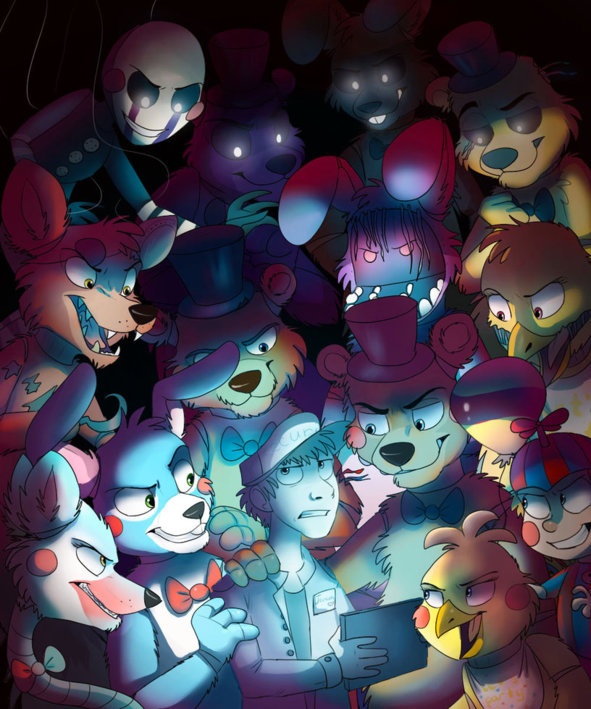 Qui Es-Tu Dans Fnaf ??