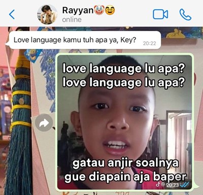 Love language kamu apa?
